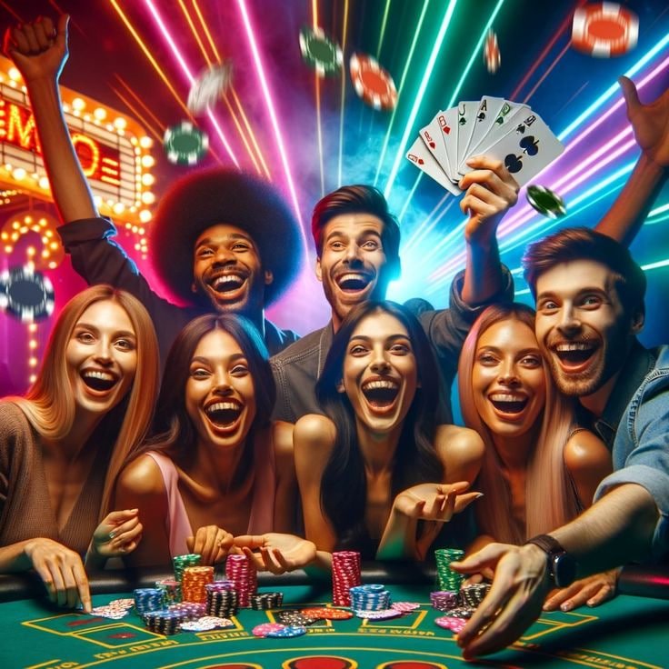 Dasbor multi-olahraga dengan pilihan permainan slot dan dealer langsung